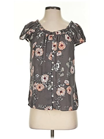 Maurices Short Sleeve Blouse (view 1)