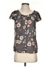 Maurices Gray Short Sleeve Blouse Size S - photo 1