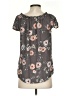Maurices Gray Short Sleeve Blouse Size S - photo 2