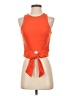 Bebe Orange Sleeveless Top Size S - photo 1