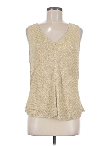 Carmen Marc Valvo Sleeveless Blouse (view 1)