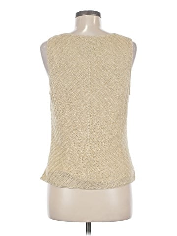 Carmen Marc Valvo Sleeveless Blouse (view 2)