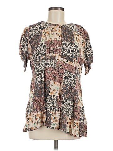 Pol Short Sleeve Blouse (view 1)