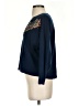 Moth 100% Viscose Blue 3/4 Sleeve Top Size S - photo 5