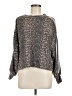 Vintage Havana Animal Print Gray Pullover Sweater Size M - photo 1