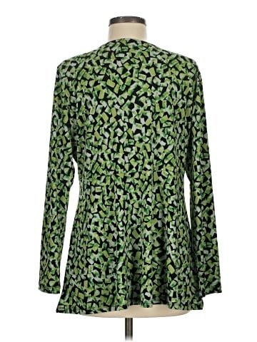 Susan Graver Long Sleeve Blouse (view 2)