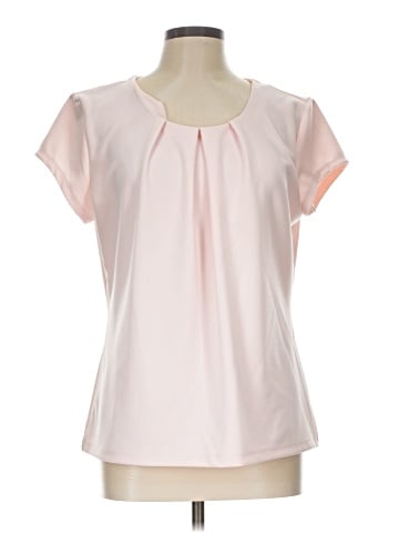 Liz Claiborne Career Short Sleeve Blouse (view 1)