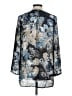 Soft Surroundings 100% Polyester Gray 3/4 Sleeve Blouse Size M - photo 2