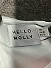 Hello Molly 100% Polyester Silver Sleeveless Top Size 2 - photo 7