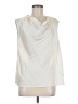 Halogen 100% Polyester Ivory Sleeveless Blouse Size M - photo 1