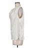Halogen 100% Polyester Ivory Sleeveless Blouse Size M - photo 5