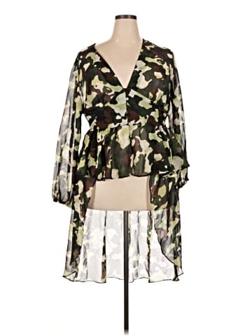 Ashley Stewart Long Sleeve Blouse (view 1)