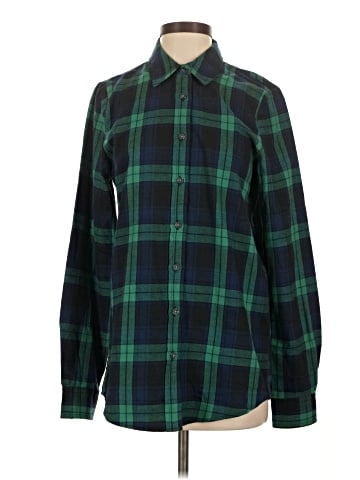 Lands' End Long Sleeve Button-Down Shirt (view 1)