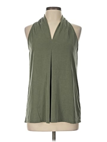 Green Envelope Sleeveless T-Shirt (view 1)