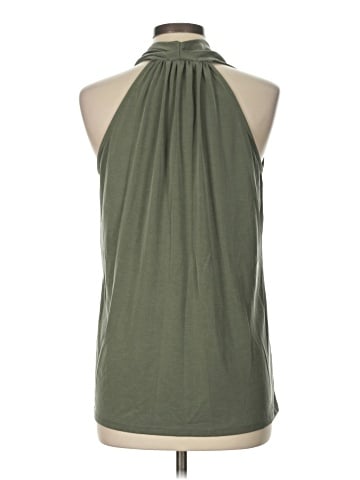 Green Envelope Sleeveless T-Shirt (view 2)