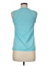 Sofibella Teal Sleeveless T-Shirt Size M - photo 2
