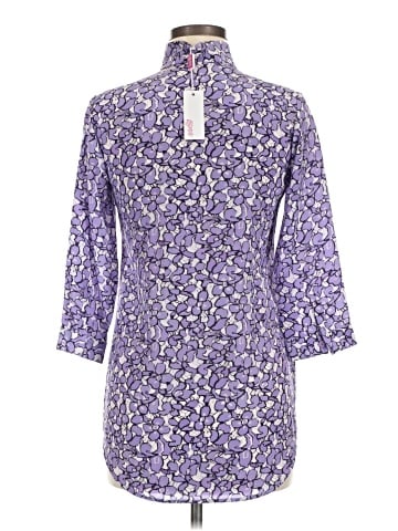 Leggiadro 3/4 Sleeve Button-Down Shirt (view 2)