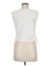 Amanda Uprichard 100% Polyester Ivory Sleeveless Blouse Size M - photo 2