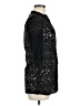 Forever 100% Cotton Black 3/4 Sleeve Button-Down Shirt Size M - photo 4