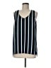 14th & Union 100% Polyester Blue Tank Top Size M - photo 1