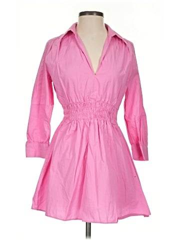 Zara 3/4 Sleeve Button-Down Shirt (view 1)