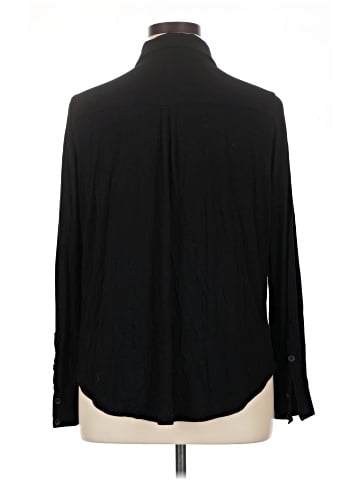 Universal Standard Long Sleeve Button-Down Shirt (view 2)