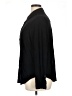 Universal Standard Solid Black Long Sleeve Button-Down Shirt Size 16 (S) - photo 5