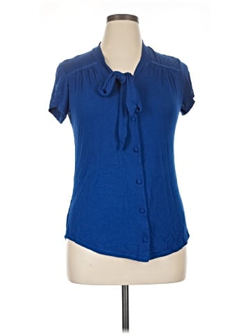 Bobeau Short Sleeve Blouse (view 1)