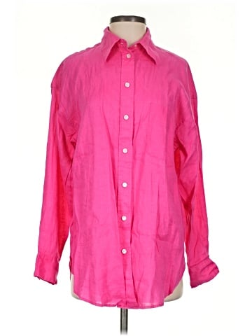 H&M 3/4 Sleeve Button-Down Shirt (view 1)