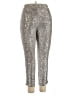 Cable & Gauge Metallic Silver Casual Pants Size XL - photo 2
