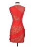 BCBGMAXAZRIA 100% Polyester Red Cocktail Dress Size 0 - photo 2