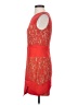 BCBGMAXAZRIA 100% Polyester Red Cocktail Dress Size 0 - photo 5
