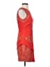 BCBGMAXAZRIA 100% Polyester Red Cocktail Dress Size 0 - photo 4