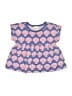 Hanna Andersson 100% Cotton Blue Short Sleeve Top Size 18-24 mo - photo 1