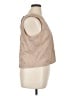Express 100% Polyester Tan Sleeveless Blouse Size XL - photo 4