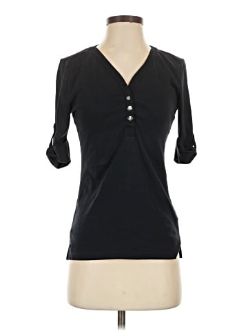 Lauren by Ralph Lauren 3/4 Sleeve T-Shirt (view 1)