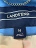 Lands' End Blue Coat Size 16 - photo 3