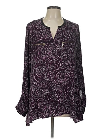 Rafaella Long Sleeve Henley (view 1)