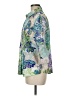 Alia 100% Cotton Paisley Green 3/4 Sleeve Blouse Size M (estimated) - photo 5