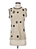 Caviar Ivory Sweater Vest Size 4 - photo 1