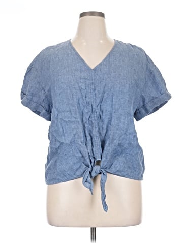 Charter Club Short Sleeve Blouse (view 1)