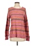 Soft Surroundings 100% Cotton Stripes Pink Pullover Sweater Size XS (petite) - photo 1