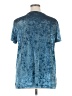 Curations Floral Blue Short Sleeve T-Shirt Size XL - photo 2