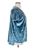 Curations Floral Blue Short Sleeve T-Shirt Size XL - photo 4