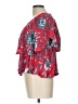 Japna Red Short Sleeve Blouse Size L - photo 5