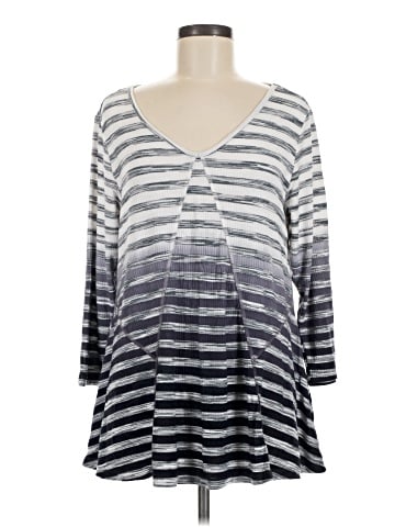 One World 3/4 Sleeve Top (view 1)