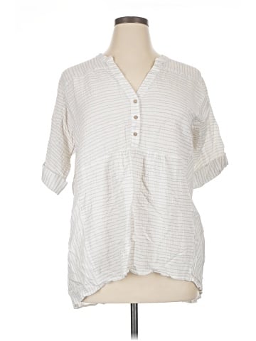 Soft Surroundings Short Sleeve Henley (view 1)