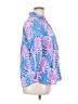 Lilly Pulitzer Tropical Blue 3/4 Sleeve Blouse Size XL - photo 4