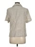 Quince Gray Short Sleeve Blouse Size M - photo 2