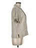 Quince Gray Short Sleeve Blouse Size M - photo 4